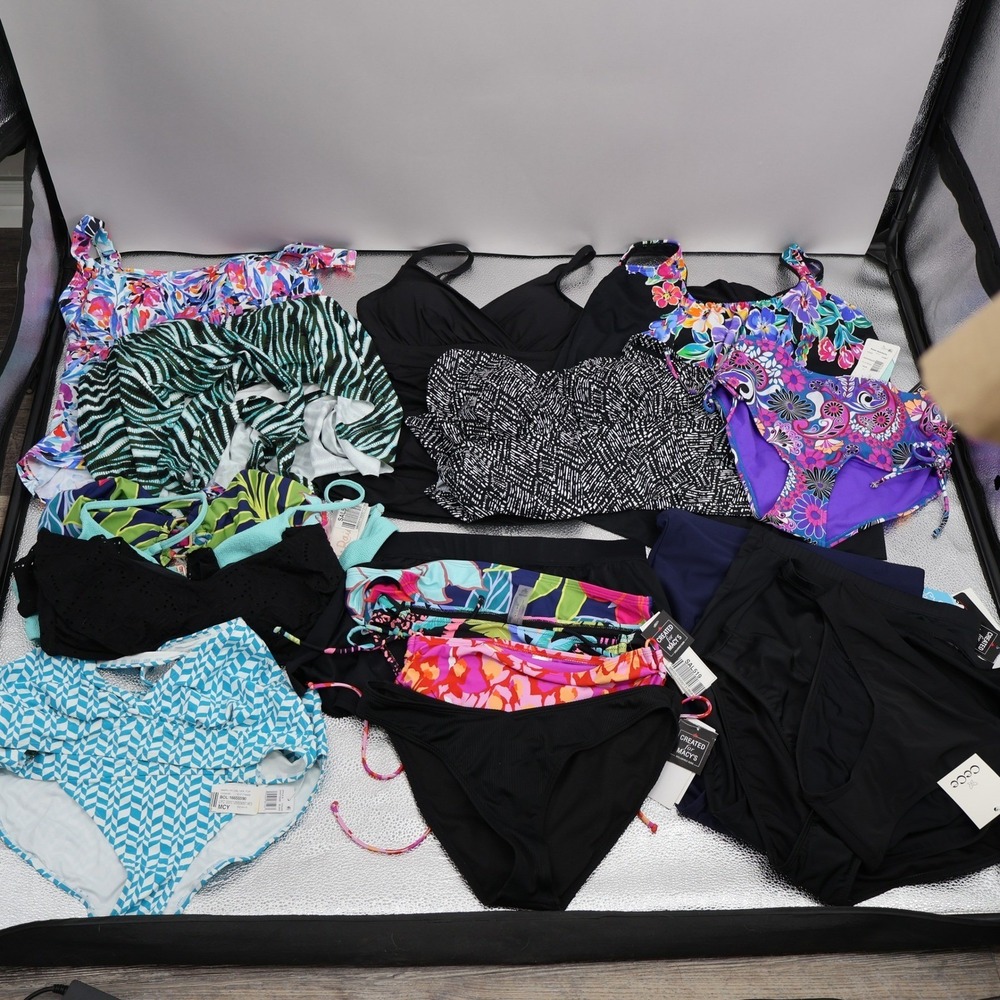 RESELLER SWIMSUIT SEPARATES BUNDLE 20 Pieces Many Sizes MSRP $1124 NWT‎
